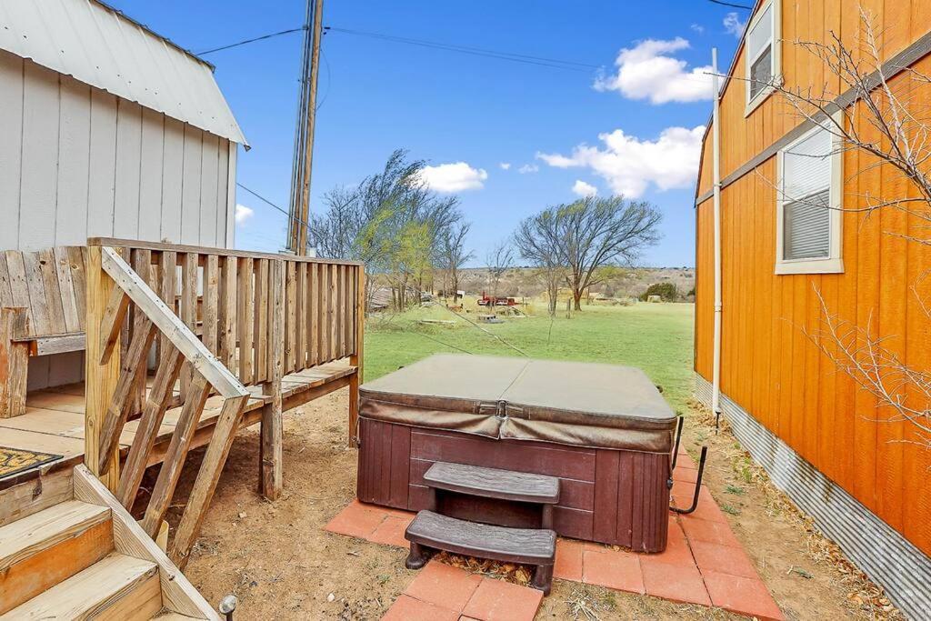 Palo Duro Canyon Texas - Cowboy Cabin ภายนอก รูปภาพ